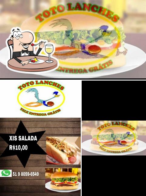 Comida em Toto Lanches Xangri-La RS