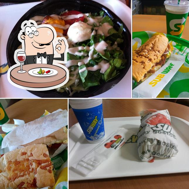 Comida em Subway