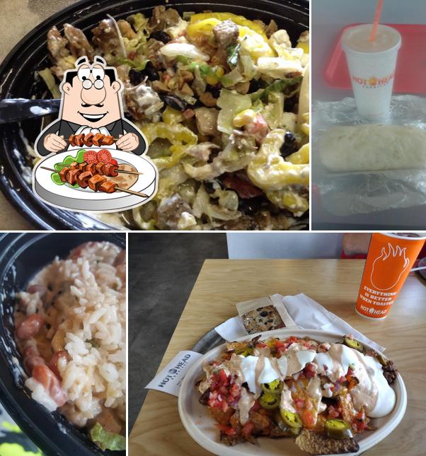 Hot Head Burritos, 2953 Derr Rd in Springfield Restaurant menu and