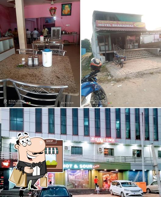 This is the image showing exterior and interior at Food Park