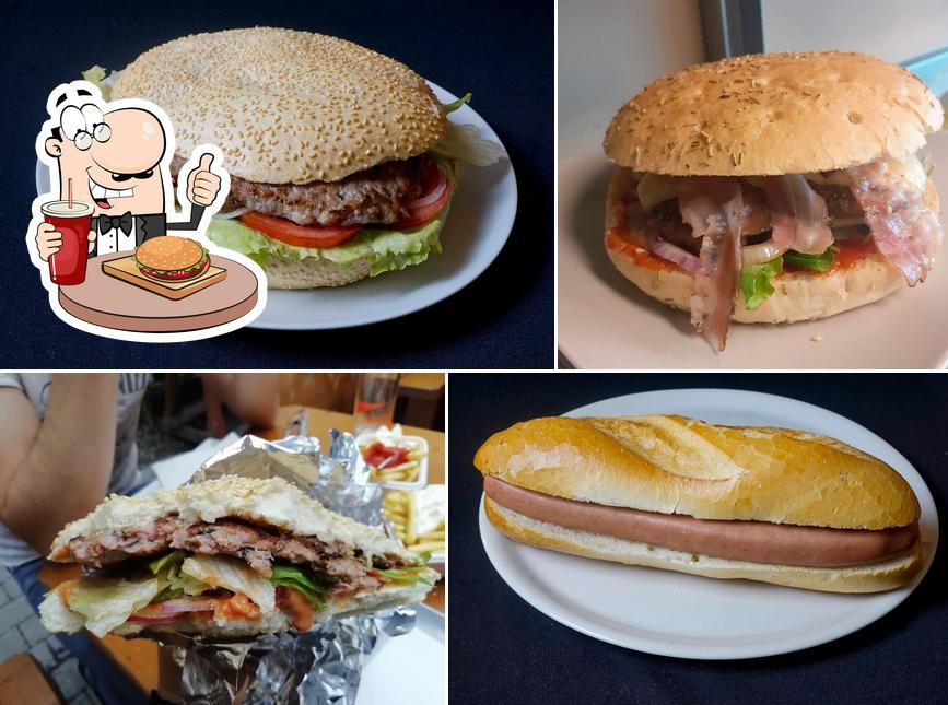 Essayez un hamburger à Imbiss beim Hias