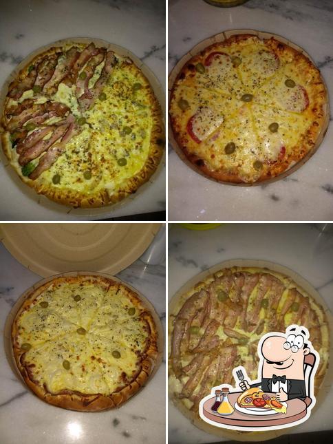 Experimente diferentes variedades de pizza