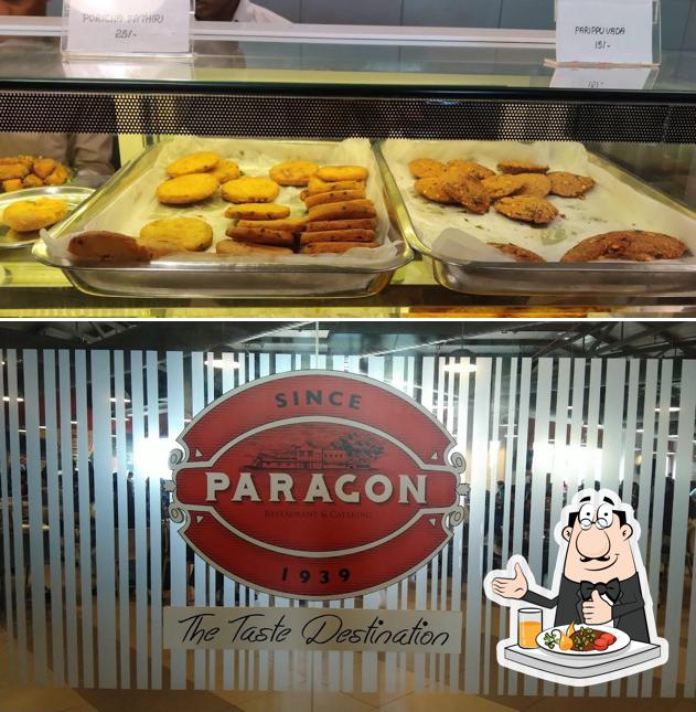 Food at Paragon Restaurant