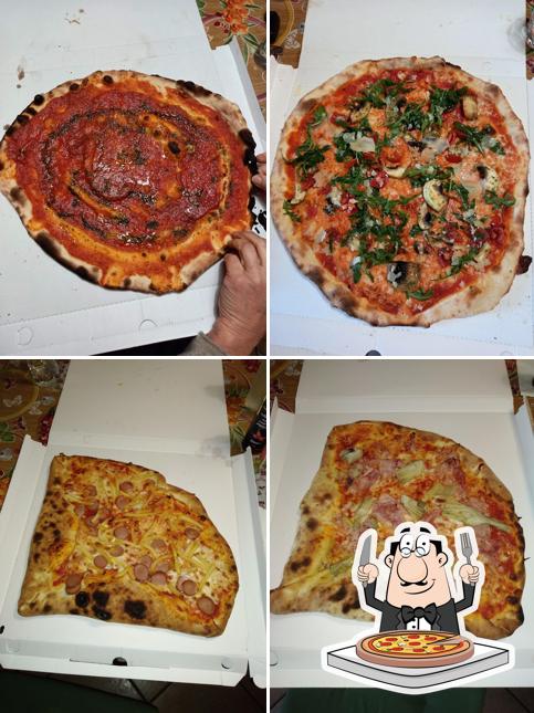 Ordina tra le molte varianti di pizza