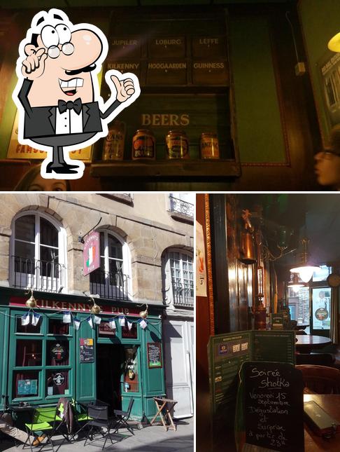 L'intérieur de KilKenny's Pub