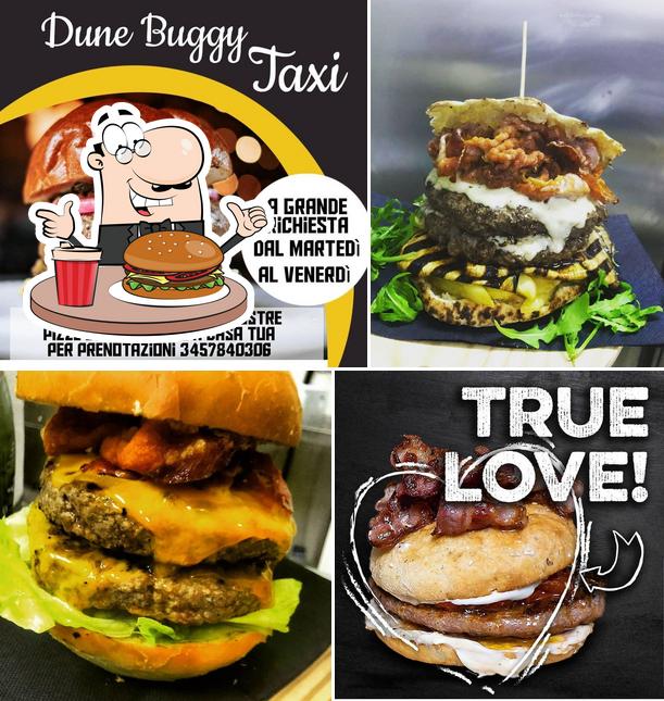 Ordina un hamburger a RISTO-PUB DUNE BUGG