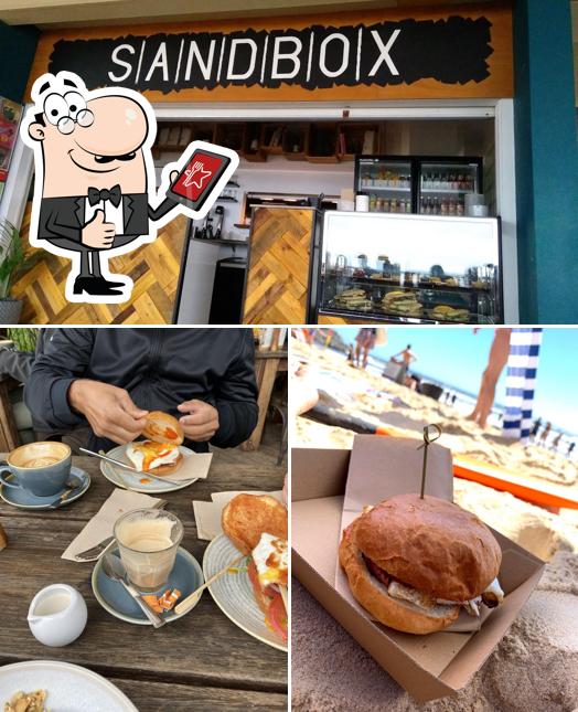 Взгляните на изображение кафе "Sandbox"