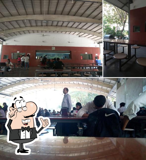 The interior of Law Canteen,Nirma Univeristy