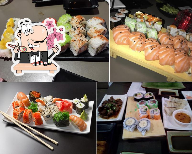 Japans sushi en grill restaurant Izumi
