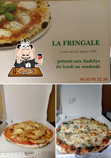 Choisissez des pizzas à La Fringale