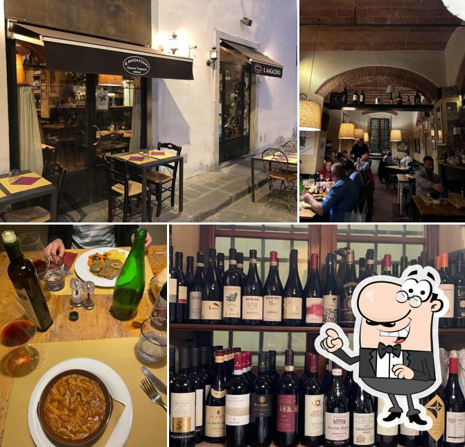 Dai un'occhiata agli interni di Osteria Tripperia Il Magazzino