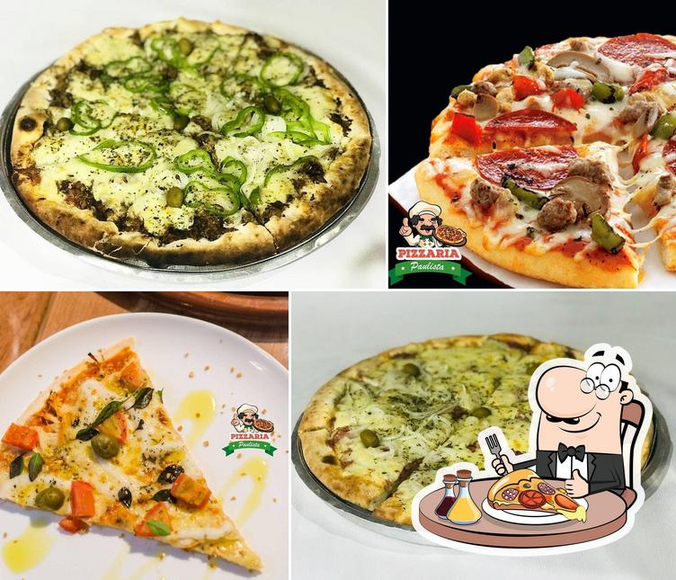 Order pizza at Pizzaria Paulista