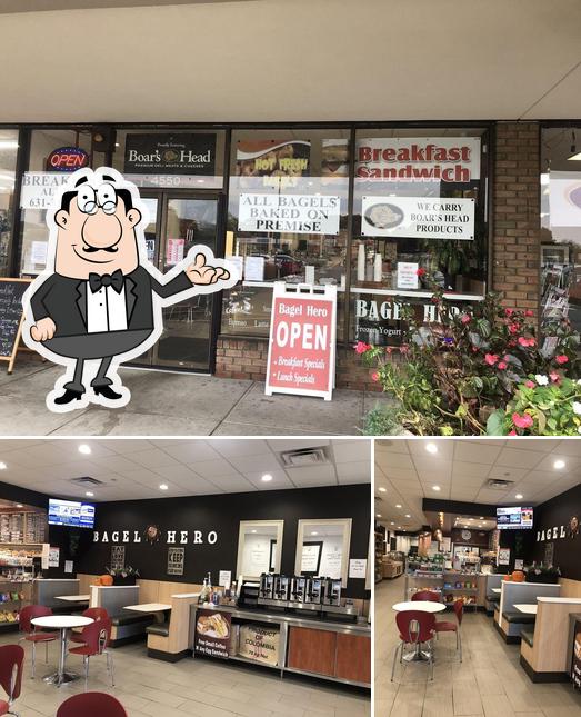 Bagel Hero in Oakdale Restaurant menu and reviews