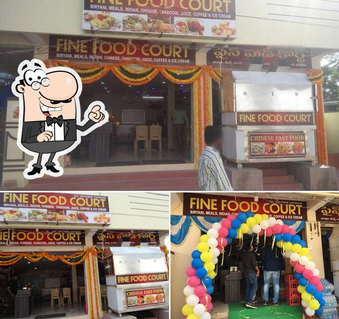 The exterior of Fine Food Court