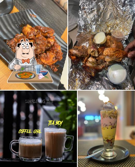 Chicken wings at Hashtag 11:11 Restro Cafe