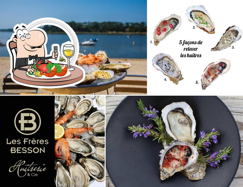 Commandez des fruits de mer à L'Huitrerie Des Frères Besson