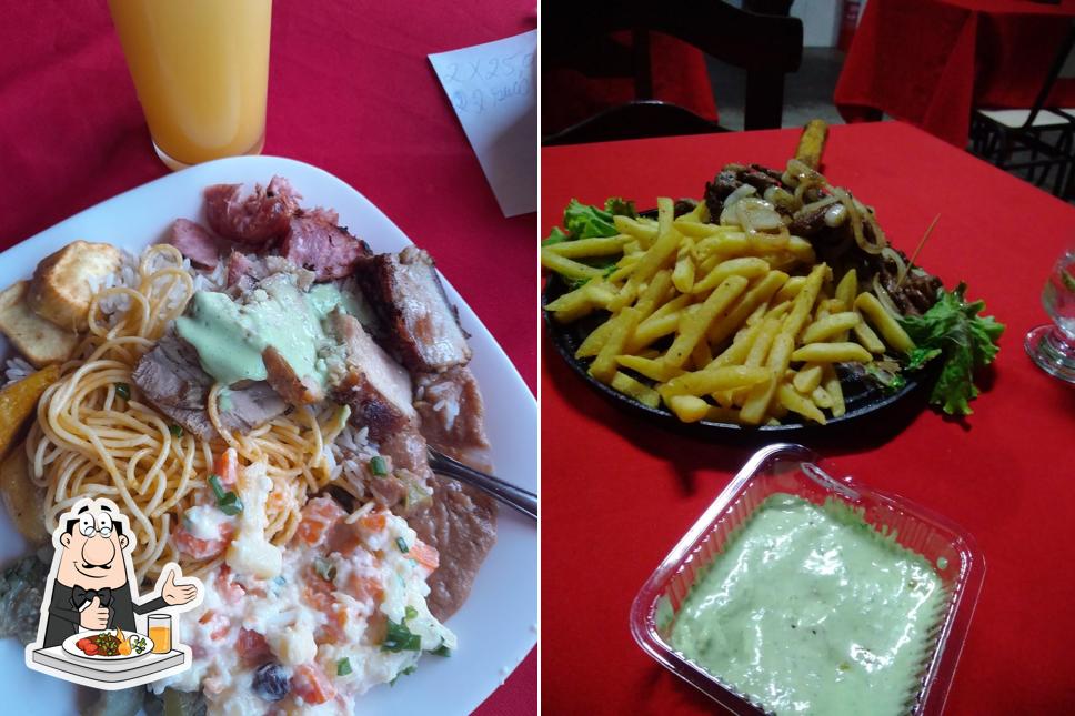 Еда в "Pizzaria e Churrascaria São Pedro"