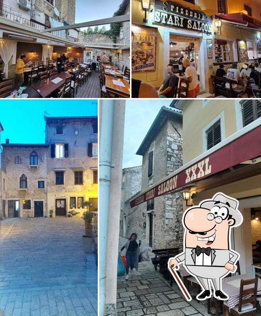 Gli esterni di Pizzeria Stari Saloon - Poreč