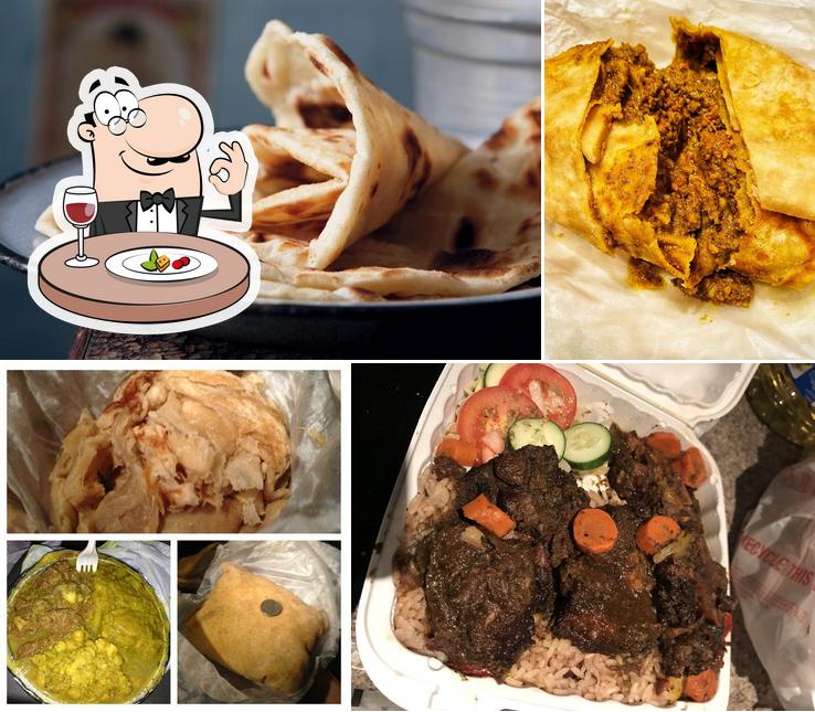 Teddy's Roti Shop in Washington Restaurant menu and reviews