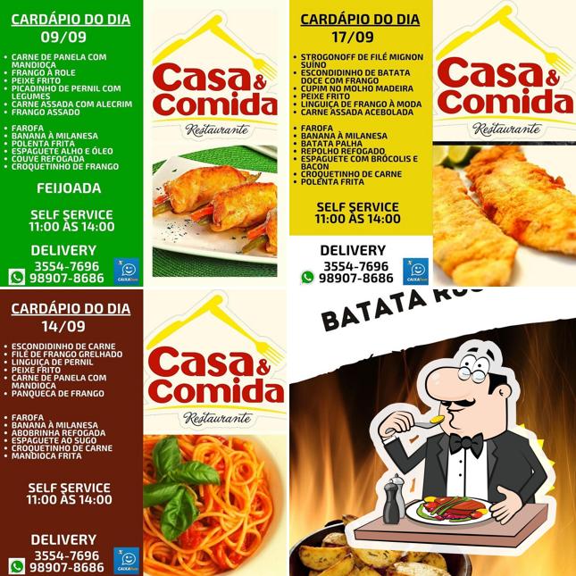 Comida em Casa & Comida Restaurante