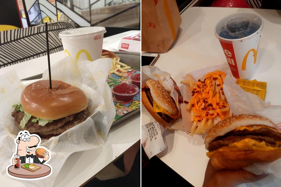 Os hambúrgueres do McDonalds - Estrada do Monteiro irão satisfazer uma variedade de gostos