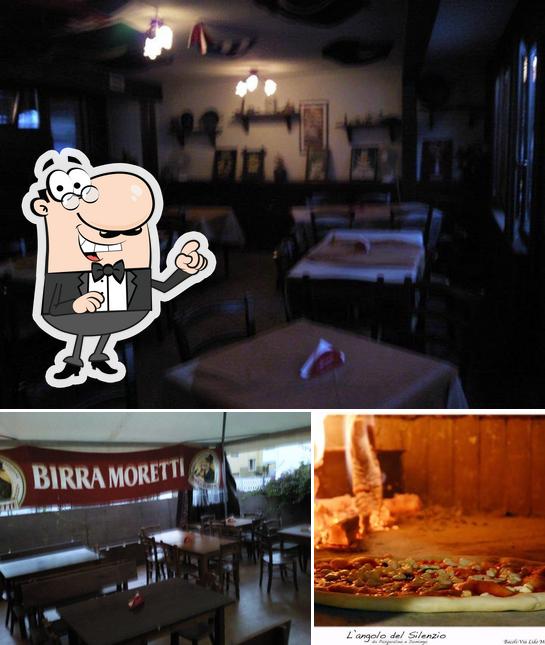 Silenzio Bar-pizzeria Miliscola-Bacoli si caratterizza per la interni e pizza