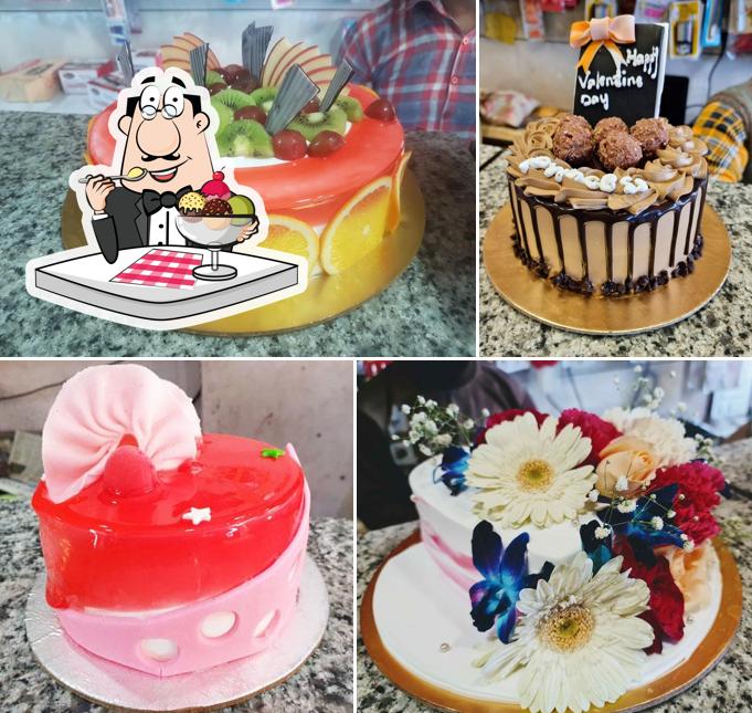 Shop for Fresh Moustache Theme Chocolate Birthday Cake online - Pathankot