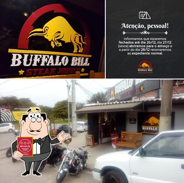 Look at the photo of Bufallo Bill Steak House
