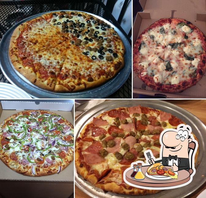 Закажите пиццу в "Tony's Giant Pizzeria"