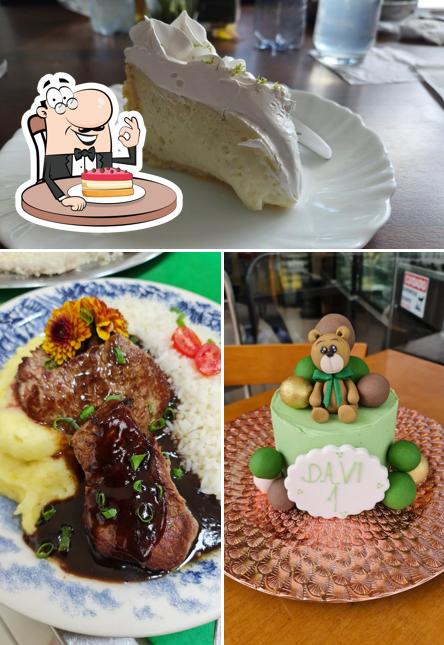 Bolo de queijo em Lá na Tati Confeitaria & Bistro