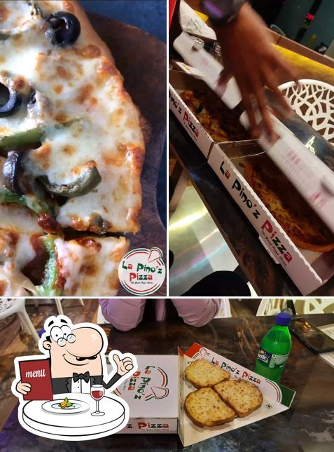 Food at La Pino'z Pizza (Daman)