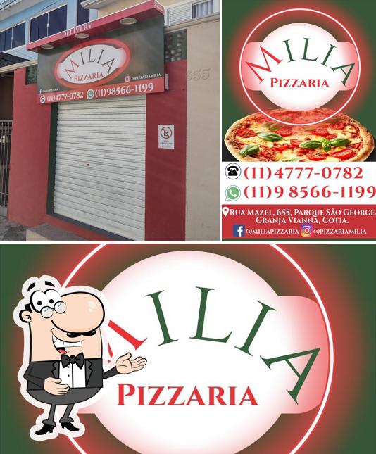 Look at this image of MILIA Pizzaria