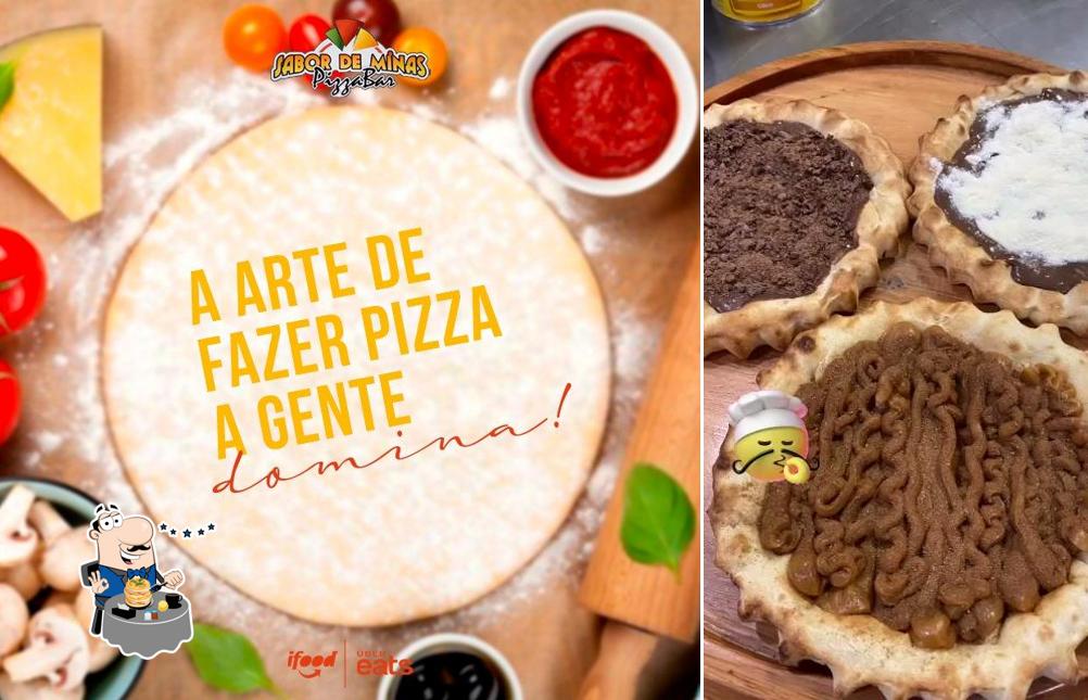 Comida em Pizzaria Sabor De Minas