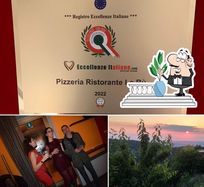 Gli esterni di Pizzeria La Ru'