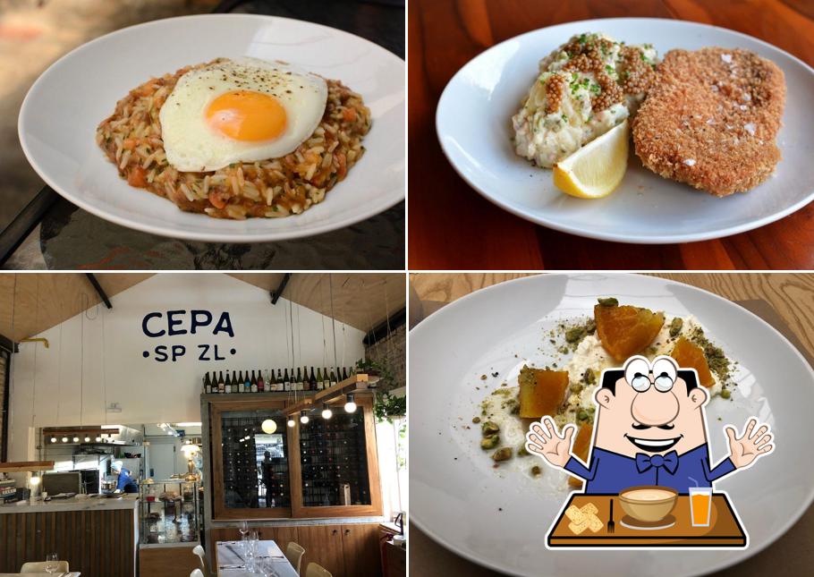 Platos en Restaurante Cepa