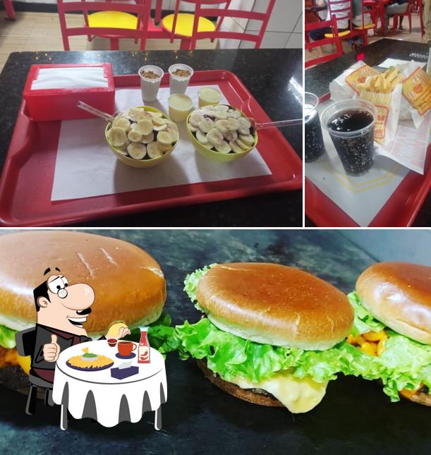 Hambúrguer em Tagua Burger