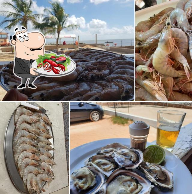 Peça frutos do mar no Bar e Restaurante Elis Capote