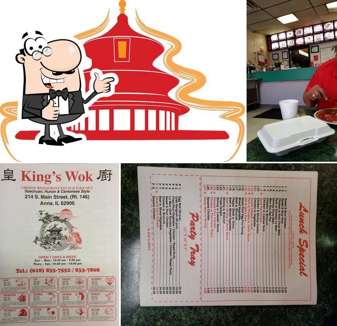 King's Wok in Anna Restaurant menu and reviews