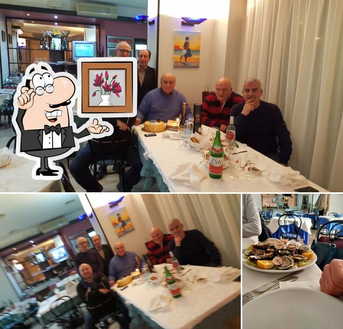 Gli interni di Trattoria Arcadia