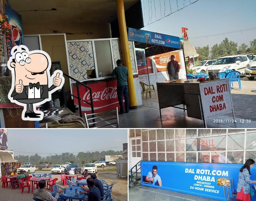 Here's a photo of Dal Roti