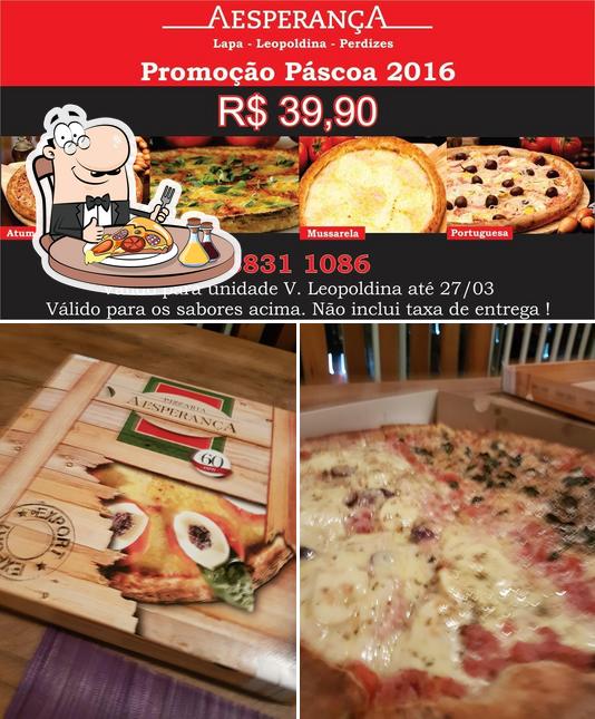 Consiga pizza no A Esperança - Alto da Lapa