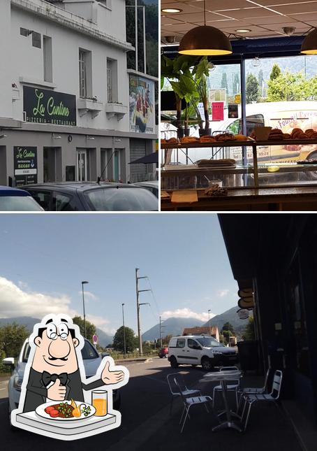 Jetez un coup d’oeil à la photo affichant la nourriture et intérieur concernant AU FOURNIL PYRÉNÉEN