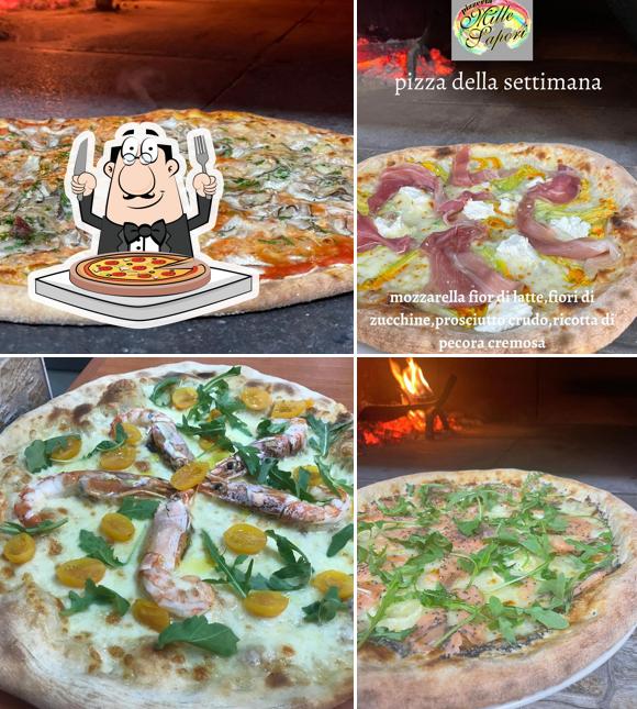 Scegli una pizza a Pizzeria Mille Sapori Gonnosfanadiga