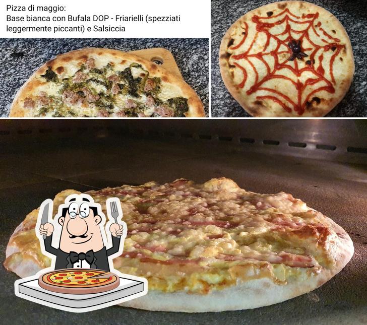 A Pizzeria A Tutta pizza Ai Ruari, puoi assaggiare una bella pizza