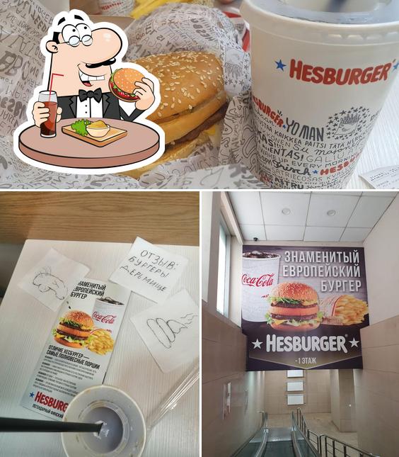 Commandez un hamburger à Hesburger