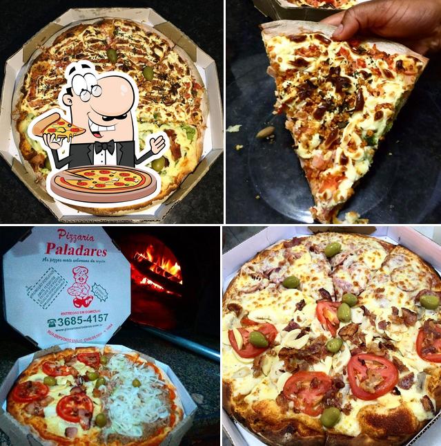 No Pizzaria Paladares, você pode pedir pizza