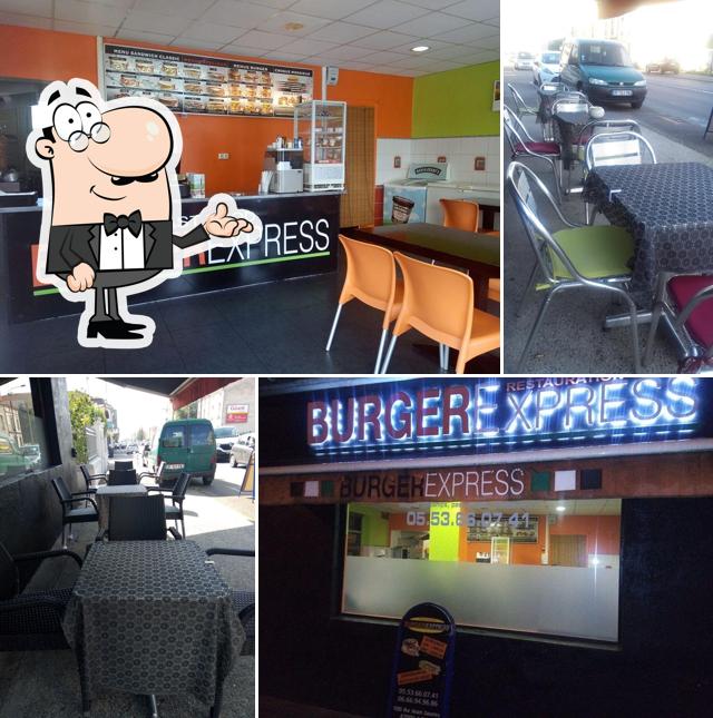 L'intérieur de BURGER EXPRESS