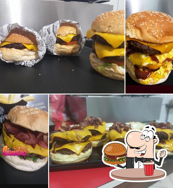 Consiga um hambúrguer no Brunnu's Hamburgueria