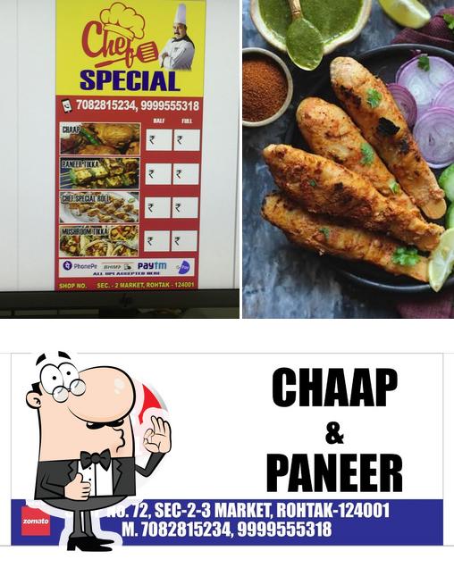 Look at the picture of Chef Special Chaap