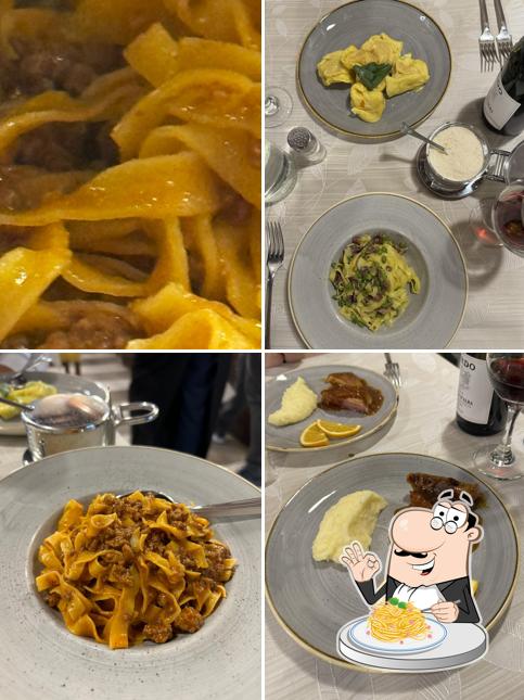 Spaghetti alla carbonara al Colline Emiliane